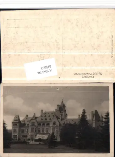 515003,Cronberg Kronberg im Taunus Schloss Friedrichshof