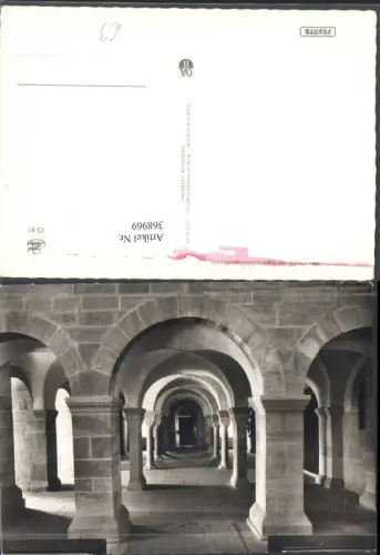 368969,Wahlsburg Lippoldsberg an d. Weser Kloster Klosterkirche Arkaden