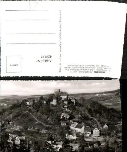 429112,Trendelburg Teilansicht m. Burg Burghotel