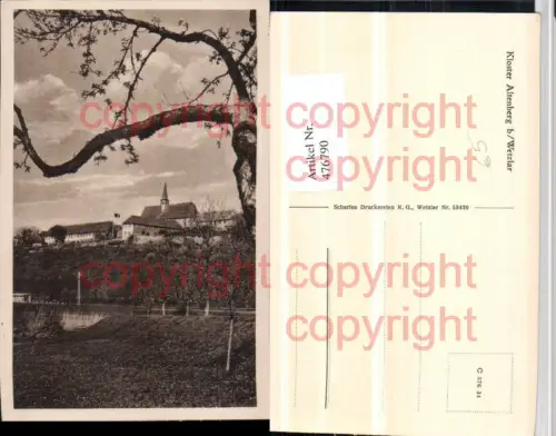 476790,Kloster Altenberg b. Wetzlar