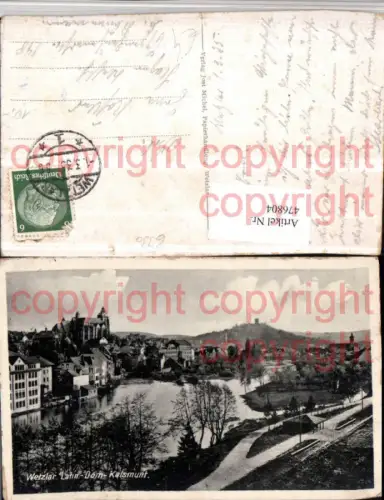 476804,Wetzlar an d. Lahn Totale m. Dom Kalsmunt