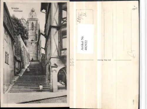 482922,Wetzlar Domtreppe Stiege
