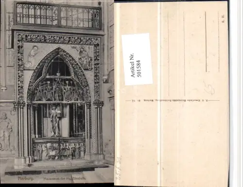 501584,Marburg Mausoleum der Hg. Elisabeth