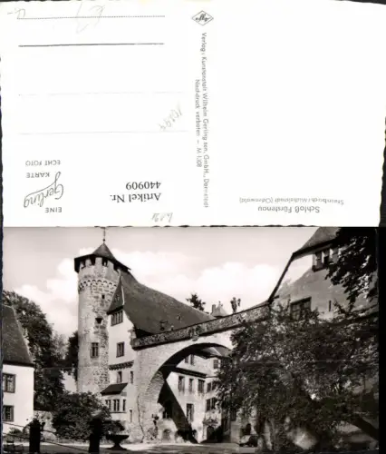 440909,Michelstadt Steinbach Schloss Fürstenau