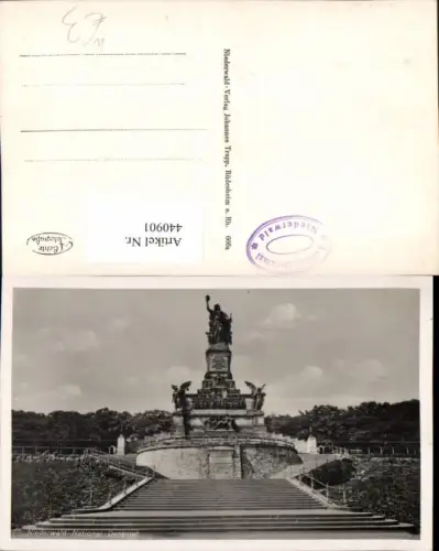 440901,Niederwald National-Denkmal b. Rüdesheim am Rhein