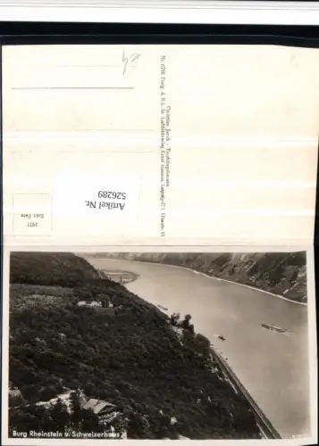 526289,Schloss Rheinstein b. Assmannshausen Rüdesheim Schweizerhaus