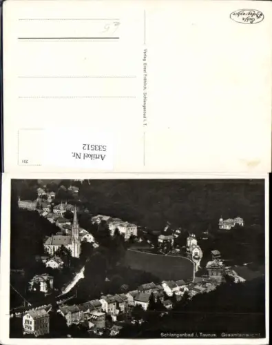 533512, Schlangenbad, i. Taunus Gesamtansicht