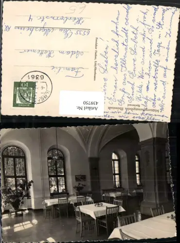 439750,Ilbenstadt Müttergenesungsheim Speisesaal Innenansicht