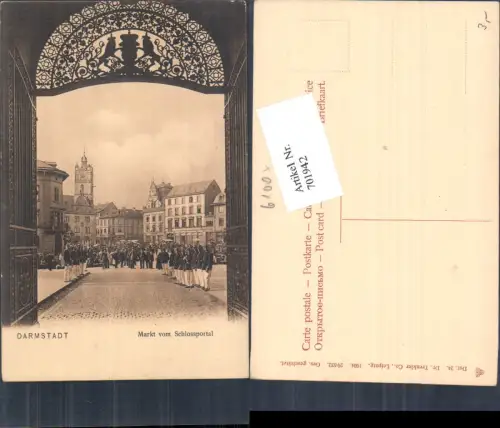 701942 Darmstadt Markt Schlossportal pub Dr. Trenkler e Co. 29632