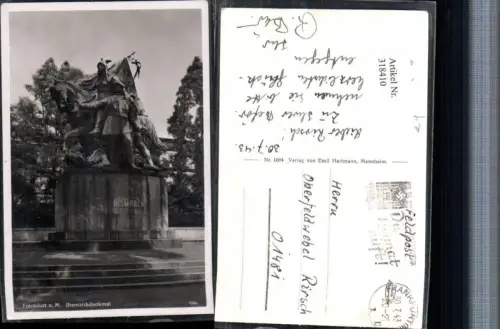 318410,Frankfurt am Main Bismarck-Denkmal