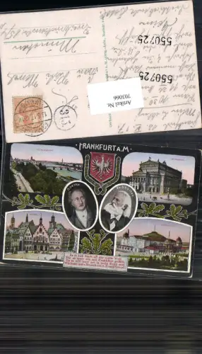 703066 Frankfurt am Main Goethe Fr. Stoltze