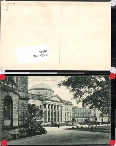 70095,Schloss Wilhelmshöhe Cassel Kassel 1910