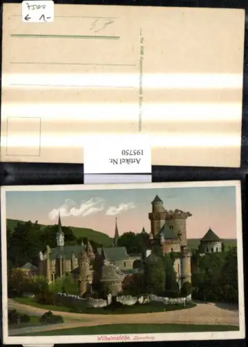 195750,Kassel Wilhelmsöhe Schloss Löwenburg Burg