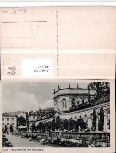 482997,Kassel Orangerieschloss u. Marmorbad