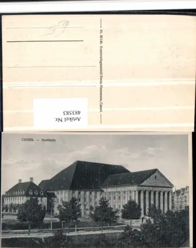 483583,Cassel Kassel Stadthalle Gebäude