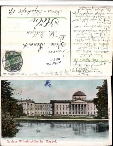 483619,Cassel Kassel Schloss Wilhelmshöhe