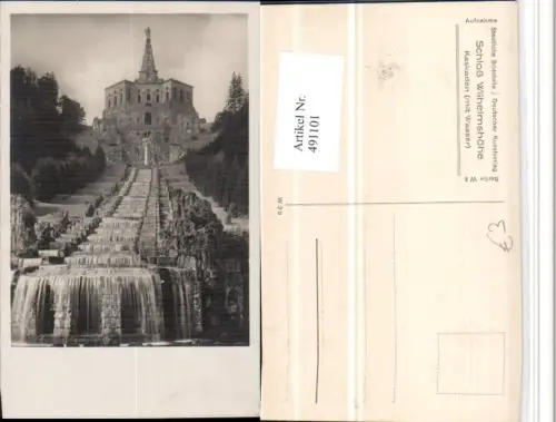 491101,Kassel Schloss Wilhelmshöhe Kaskaden