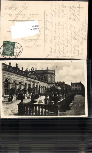 695149 Cassel Kassel Bahnpost Zug 330 gel Magdeburg