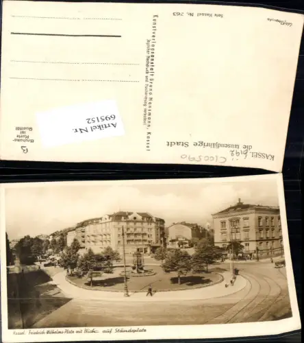 695152 Cassel Kassel Friedrich Wilhelms Platz Ständeplatz