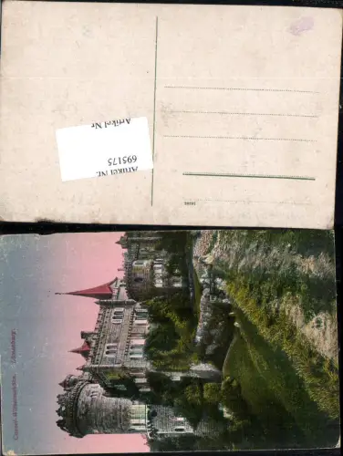 695175 Cassel Kassel Wilhelmshöhe Löwenburg