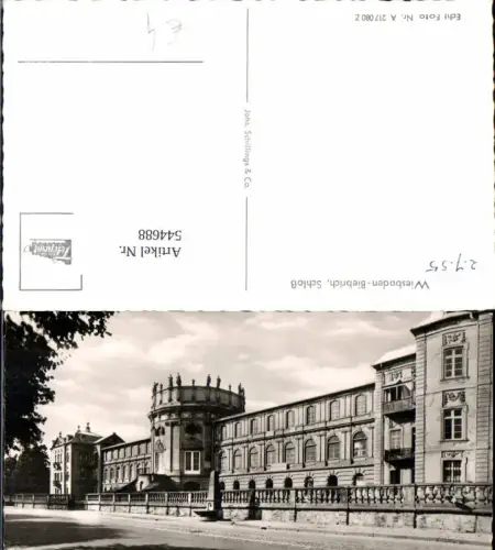 544688,Wiesbaden Feldpost 1916 Bismarck Denkmal