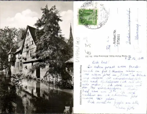 575011,Erbach Odenwald Motiv a. d. Mümling