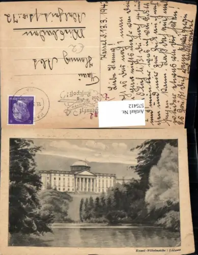575412,Kassel Wilhelmshöhe Schloss