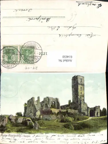 614650,Ruine Königstein i. Taunus