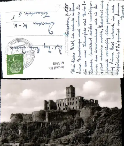 615868,Foto Ak Königstein i. Taunus Ruine Königstein