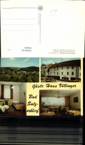 616455,Mehrbild Ak Bad Salzschlirf Gästehaus Völlinger