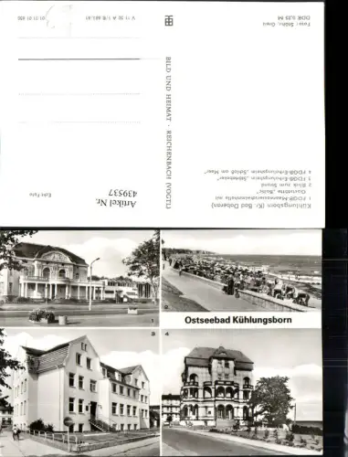 439537,Ostseebad Kühlungsborn Strand Schwimmhalle Mehrbildkarte pub VEB