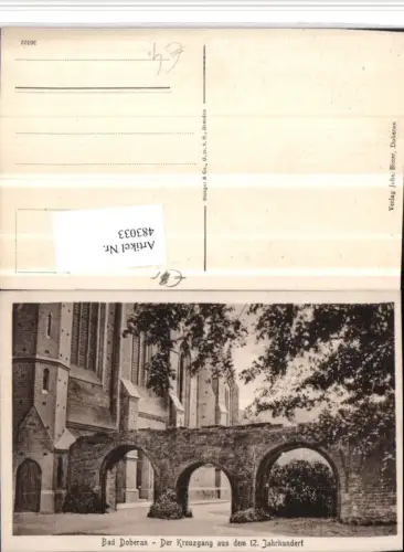 483033,Bad Doberan Kreuzgang aus dem 12. Jahrhundert