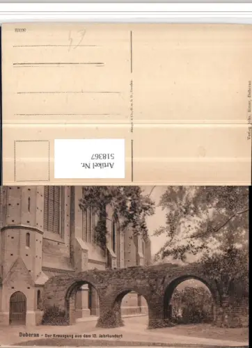 518367,Doberan Kirche Kreuzgang aus dem 12. Jh.