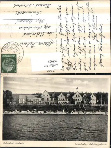 258027,Ostseebad Lubmin Eisenbahn-Erholungsheim Strand