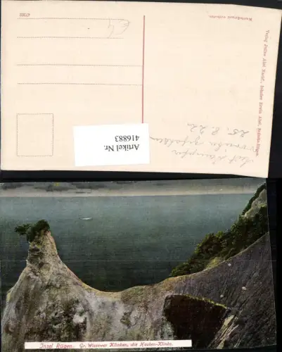 416883,Insel Rügen Großer Wissower Klinken Hauben-Klinke Klippe