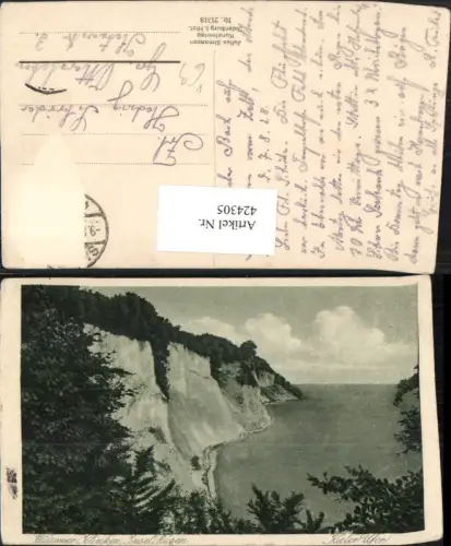 424305,Insel Rügen Kieler Ufer Wissower Klinken Steilküste Klippe