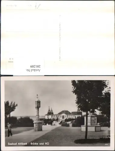 281209,Seebad Ahlbeck Brücke und HO Restaurant