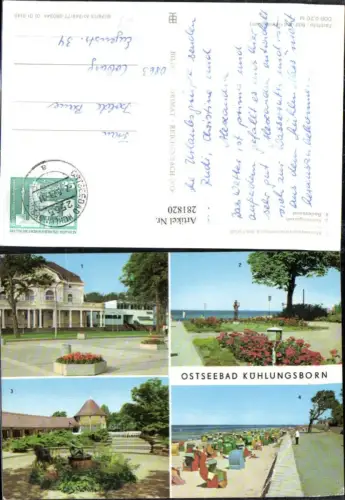 281820,Ostseebad Kühlungsborn Meerwasserschwimmhalle Strandpromenade Konzertgarten Badestrand Mehrbildkarte