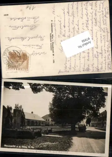 97956,Neumarkt a.d. Ybbs b. Ybbs Strassenpartie 1931