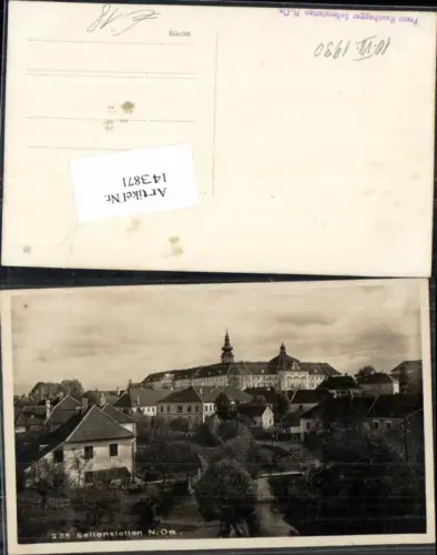 143871,Seitenstetten Partie am Ortsrand 1930