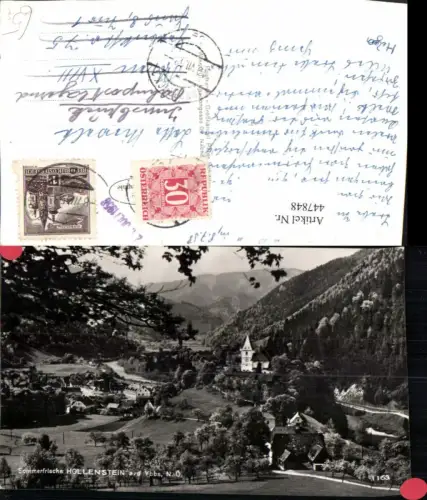 447848,Hollenstein an d. Ybbs Teilansicht