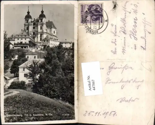 447867,Sonntagberg b. Rosenau Kirche