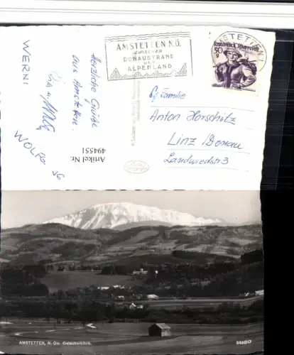 494551,Amstetten Ötscherblick Bergkulisse