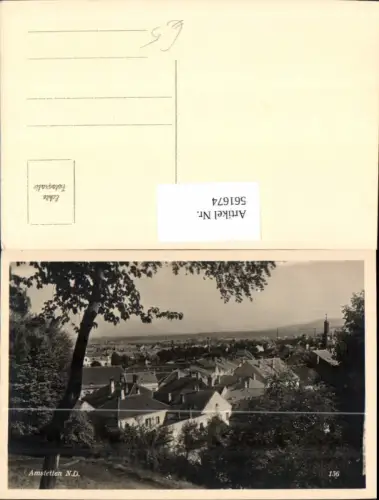 561674,Foto Ak Amstetten Ansicht