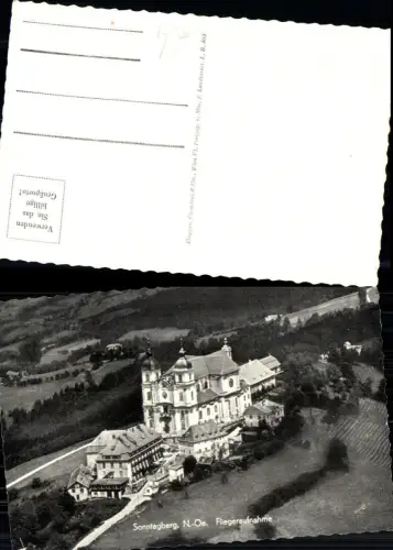 701490 Sonntagberg b. Kematen Rosenau Hilm Luftbild Fliegeraufnahme