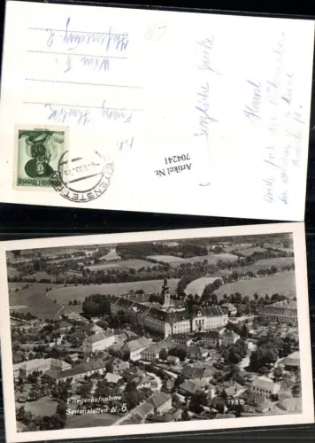 704241 Fliegeraufnahme Seitenstetten Luftbild um 1950 Bez. Amstetten