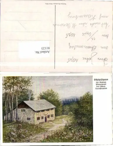 81123,Schöpflhaus St Corona am Schöpfl H. Klingsbögl signiert