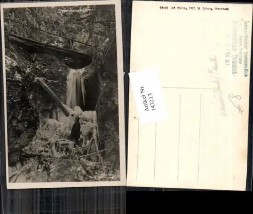 143213,Fotokarte Steinwandklamm bei Weissenbach a.d. Triesting Furth