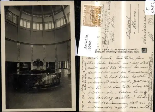 169946,Baden b. Wien Trinkhalle Innenansicht 1931