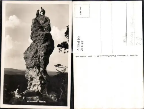 243147,Arnstein Nadel b. Neuhaus Berndorf Weißenbach